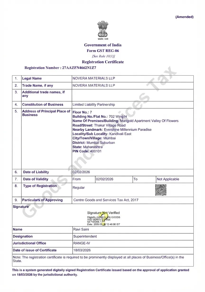 Certificate 3