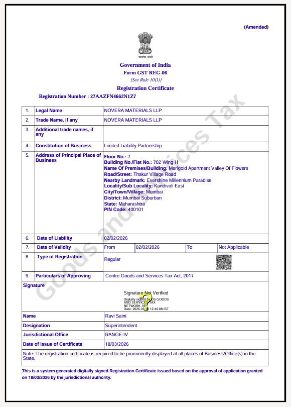 Certificate 3